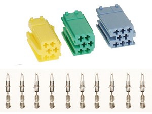 ACV 361441 MONTAGESET MINI-ISO STECKER 23 TEI