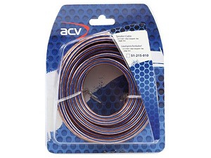 ACV 51-215-010 LAUTSPRECHERKABEL 2X1,50 MM TR
