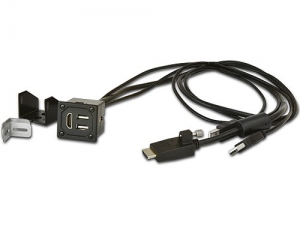 ANSCHLUSSBOX MIT VERLÄNGERUNG 1X HDMI 2X USB