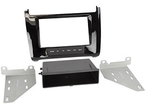ACV 281320-34-2 2-DIN RADIOBLENDE MIT FACH VW
