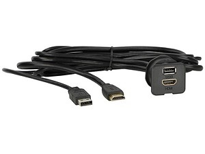 ACV 44-1000-002 USB/HDMI EINBAUBUCHSE/AUFBAUG