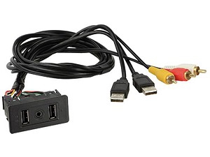 ACV 44-1000-003 USB/AUX-AV EINBAUBUCHSE VW T6