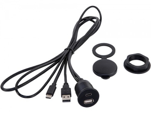 ACV 44-1000-010 USB EINBAUBUCHSE USB-A/USB-C