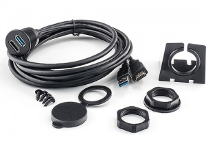 AMPIRE XHB150 HDMI/USB-EINBAUBUCHSE
