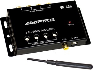 VIDEO-VERTEILER 4-FACH AMPIRE VA400