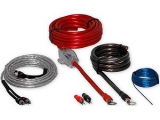 Hochwertiges Verstärker Anschlußkabel Set bestehend aus:<br>5m Stromkabel 20mm², rot (CCA)<br>1m...