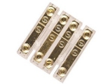 Lautsprecher - Verbinder 4-polig<br><br>bis 4 mm <br>Stecker und Buchse 24 Karat vergoldet
