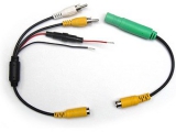 Adapterkabel auf 6-Pin Kabel. Kompatibel zu ZE-RVC80MT, ZE-RVC90MT, ZE-RVSC60 und ZE-RVC40MT.