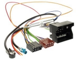 ISO Adapterkabel mit ISO-Antennenadapter mit<br>Phantomeinspeisung<br><br>Quadlock/MOST auf ISO...