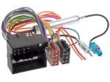 ISO Adapterkabel mit ISO-Antennenadapter auf DIN mit<br>Phantomeinspeisung<br><br>Quadlock/MOST auf...