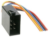 Universal ISO Strom<br><br>ISO Buchse auf abisolierte Enden<br><br>Strom