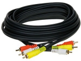 Cinch Kabel Audio / Video 500 cm<br> <br>Audio Video Kabel zur Verbindung von Audio / Video...