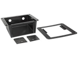 Radioblende 2-DIN Universalmontage<br><br>Metra 95-9000 <br> <br>Radioblende zur individuellen...