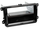 Radioblende 2-DIN  mit Ablagefach Seat / Skoda / VW<br> <br>Viele Autohersteller verbauen eigene...