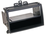 2-DIN Radioblende mit Ablagefach Rubber Touch<br>  Viele Autohersteller verbauen eigene...
