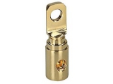 Ringoesen vergoldet<br><br>Lochdurchmesser: 8,5 mm<br><br>Farbe: gold<br>Kabel: 20 mm