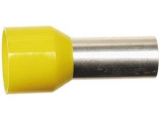 Aderendhuelsen<br><br>25,00 mm <br><br>Farbe: gelb<br><br>Inhalt: 100 Stueck