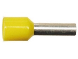 Aderendhuelsen<br><br>6,00 mm <br><br>Farbe: gelb<br><br>Inhalt: 100 Stueck