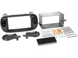 2-DIN Radioblende  Fiat 500 (312) 06/2007- 07/2015<br>Fiat 500 C (312) 09/2009-...