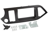 Radioblende 2-DIN<br><br>KIA Picanto (TA) 05/2011 - <br><br>Farbe: schwarz<br><br><br>Viele...