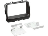 2-DIN Rabdioblende<br><br>Kia Carens IV (RP) 03/2013 - <br><br>Radioblende - Seitenteile -...