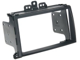 2-DIN Radioblende Rubber Touch<br><br>Hyundai i20 (PB) 03/2009 -  05/2012<br>2/3-tuerer /...