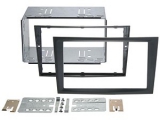 2-DIN Radioblende Rubber Touch<br> <br>Opel Astra H (A-H) 03/2004 - 12/2009<br>4/5-tuerer...