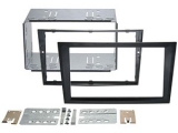 2-DIN Radioblende Rubber Touch<br>  Opel Combo C (C/CN/CNG) 07/2001 - 01/2011<br>Opel Combo C Tour...