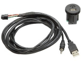 USB/AUX  Einsatz Nissan<br><br>USB, USB/AUX Adapter, Einsaetze und Platinen ermoeglichen...