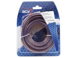 Lautsprecherkabel<br><br>2 x 1,50 mm <br>Laenge: 10 m<br>Farbe: transparent/blau