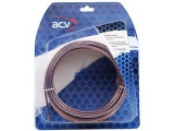 Lautsprecherkabel<br><br>2 x 2,50 mm <br>Laenge: 10 m<br>Farbe: transparent/blau