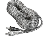 5m RCA Cinchkabel im Twisted Pair Design.