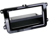 Radioblende 2-DIN mit INBAY  Ablagefach Seat / Skoda / VW<br><br>Viele Autohersteller verbauen...