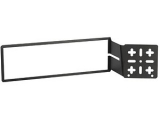 1-DIN Universalhalterung<br><br>Stabile Montagehalterung aus Metall zur sicheren <br>Befestigung...