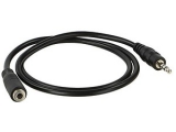 Stereo-Klinkenstecker-Verlaengerung<br><br>Klinkenstecker (4 Pol) 3.5 mm -  3.5 mm Klinkenbuchse...