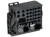 Gehaeuse Quadlock<br><br>16/40 - polig<br><br>Farbe: schwarz<br><br>Passende...