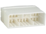 Gehaeuse Chevrolet (Daewoo)<br><br>18 - polig<br><br>Farbe: weiss<br>Info: Fuer Multilock...