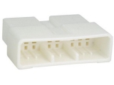 Gehaeuse Honda<br><br>16 - polig<br><br>Farbe: weiss<br>Info: Fuer Honda...