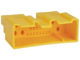 Gehaeuse Mazda<br><br>24 - polig<br><br>Farbe: gelb<br>Info: Fuer 2,8 mm...
