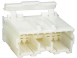 Gehaeuse Mitsubishi<br><br>14 - polig<br><br>Farbe: weiss<br>Info: Fuer Mitsubishi...