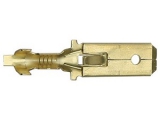 Flachstecker 6,3 mm<br><br>Inhalt: 100 Stueck lose