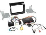 Radioblende 2-DIN  mit Radioanschlusskit<br>Lenkradfernbedienung / Infodapter  Citroen / Fiat /...