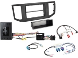 Radioblende 2-DIN mit Fach und Radioanschlusskit MAN TGE /<br>VW<br> <br>Viele Autohersteller...