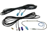 Antennenkabel Kit FM /  DAB+<br><br>Antennenkabel Verlaengerungen und Antennenadapter als...