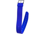 Grösse M / Blau<br><br>Das hochwertige Silikon-Armband wurde speziell für Deine Bedürfnisse...