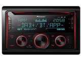 2-DIN CD-Tuner mit DAB/DAB+, Bluetooth, RGB-Beleuchtung, USB, Spotify und Pioneer Smart Sync App;...