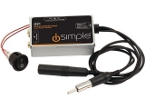 iSimple IS31 universal AUX-Adapter (FM-Modulator) inkl. On/Off-Schalter für iPod &...